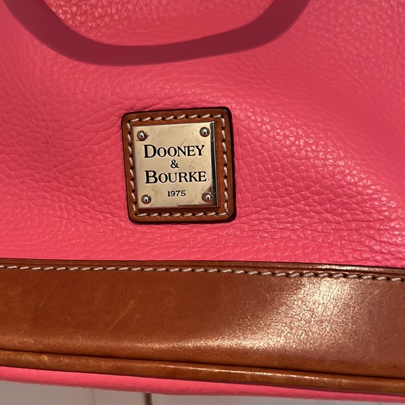 Dooney & Bourke Bags Dooney And Bourke Pink All Weather Leather Bag